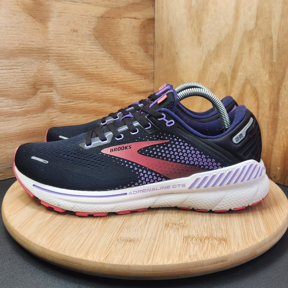 Brooks Adrenaline GTS 22 Womens Running Shoes Sneakers Size 11 - Picture 5 of 10